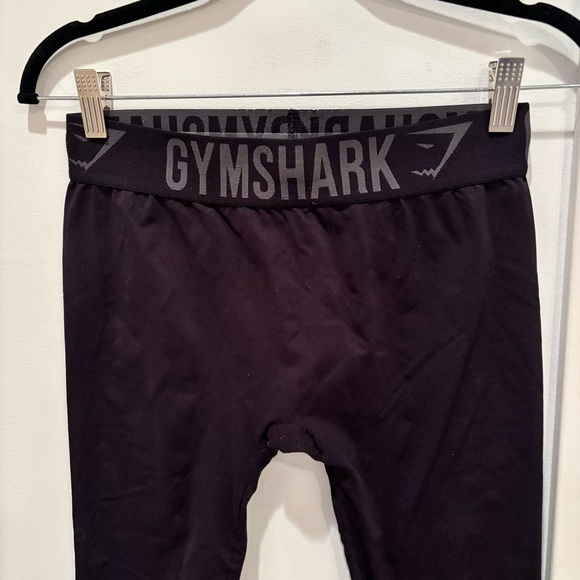 Gymshark Women's Leggings Black No Seam From Grip Waistband Size Small - Picture 4 of 11